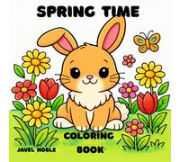 Spring Time: Coloring Book