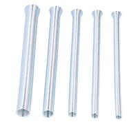 Spring Tube Bender Set | 5 - Size Kit for 1/4" to 5/8" Copper/Aluminum Tubing | High - Hardness Tool Steel for HVAC & AC Repair | CT5050