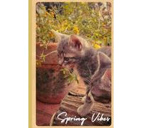 Spring Vibes: Multi-purpose notebook with 100 lined pages and a 2026 calendar