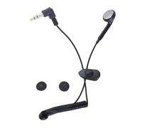 Spring Wire Earphone, Single-Sided Earphone, 3.5mm Mono Earbud, Noise Isolating Earplugs, Deep Bass Earbuds, High-Fidelity Audio, Stereo Sound Earphone, Retractable Spring Cord, Mono Sound Headphones,
