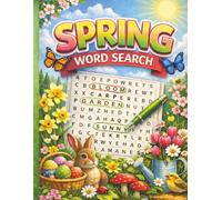 Spring Word Search: 8.5x11 | Word Search | 84 Puzzles | MindSpring Puzzles