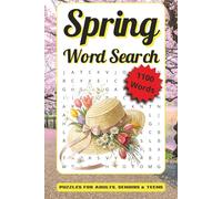 Spring Word Search: Blooming Brain Games for All Ages - Easy to Read, Fun to Solve
