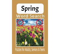 Spring Word Search Book: A Blooming Collection of Puzzles to Celebrate the Season