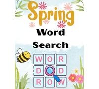 Spring Word Search Large Print
