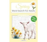 Spring Word Search - Puzzle book for Adults: 60 Spring-Themed Word Search Puzzles + 10 Bonus Puzzles | Travel Size (6x9): A relaxing spring word search book for adults (Seasonal Word Search Series)