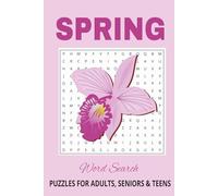 Spring Word Search Puzzle Book: Word Search with Easy to Read Print about Springtime Relaxation and Stress Relief |6x9 inches, 110 pages | 50+ Puzzels for vacation, holidays and leisure time