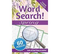 Spring Word Search Puzzle Book: Word Searches with easy to Read Print about Spring, Blossom Season, Flowering Season, Vernal Season and Springtime | ... Gift for Holidays, Vacations and Free Times