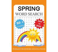 Spring Word Search Puzzle Book: Word Searches with Easy to Read Print about Spring, Spring Time, Nature, And More / 6x9 inches, 110 pages / 50 + ... for Vacations, Relaxation, and Free Time