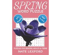 Spring Word Search Puzzle Book: Word Searches with Easy to Read Print about Spring, Summer, Seasonal and more | 6x9 inches, 110 pages |50+ Puzzles … Gifts for Vacations, Holidays and Free Times