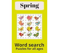 Spring Word Search: Word searches with easy to read print about Spring activities, gardening, cutting grass and many more [6x9 inches, 110 pages, 50+ puzzles] No repeated words