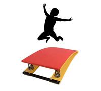 Springboard de gimnasia con pedal de resorte para entrenamiento y desarrollo de habilidades, herramienta de ejercicio divertida y segura para escuelas y familias