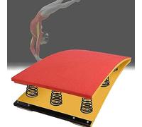 Springboard de gimnasia, tabla curvada profesional resistente con resorte de acero y almohadilla de salto para niños, equipo de bóveda ideal para clubes deportivos y entrenamiento de artes marciales
