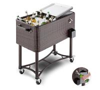 Springbreak Carro de bebidas refrigerado 80l Ratán