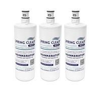 Springclear Cartucho compatible de filtro de agua de repuesto para Insinkerator F-701R. 3 unidades.