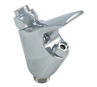 SpringClear Grifo cromado para fuente de agua potable, acabado pulido, duradero, ideal para escuelas, parques, oficinas y espacios públicos BSP de 3/8 pulgadas