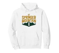 Springer Mountain Georgia Appalachian Trail Start Thru Hike Sudadera con Capucha