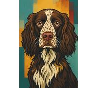 Springer Spaniel Notebook: Cartoon Journal, Diary, Writing Pad: a great gift for Kids, Animal Lovers, Spaniel Enthusiasts & great gift for Kids, Animal Lovers, Spaniel Enthusiasts