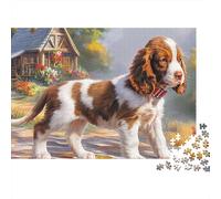 Springer Spaniel Puzle 1000 Piezas - Reto para Mentes Inquietas, Encaje Preciso, Decoración, 38x26cm/1000pcs