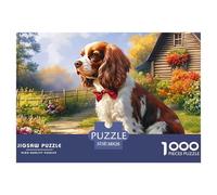 Springer Spaniel Puzzle para Adultos Obra De Arte Desafiante para Los Sentidos - El Regalo Navideño Que Conquista A Mujeres, Hombres, Adultos Y Niños (Edad Recomendada: 14+) 38x26cm/1000pcs