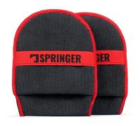 SPRINGER ZX1100 2 x Esponja aplicadora para coche, antiarañazos | 100% sin arañazos & respetuosa con la superficie | esponja de cera para aplicar pulimento, cera, etc.