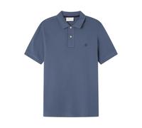 Springfield Basic SS Regular Polo with Tree Embroidery. 100% BCI Cotton, Azul, XL para Hombre