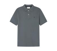 Springfield Basic SS Regular Polo with Tree Embroidery. 100% BCI Cotton, Azul, XL para Hombre