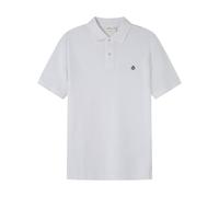 Springfield Basic SS Regular Polo with Tree Embroidery. 100% BCI Cotton, Blanco, XL para Hombre