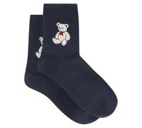SPRINGFIELD Calcetines De Osito De Peluche Azul Marino, Azul Marino, 39-41