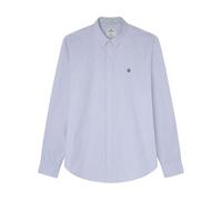 Springfield Camisa Oxford LS Rayas, Azul Marítimo, M para Hombre