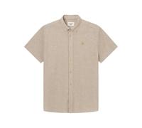 SPRINGFIELD Camisa Reconsider Basica De Manga Corte Regular, Beige Estandar, L para Hombre