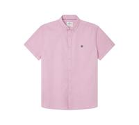 SPRINGFIELD Camisa Reconsider De Manga Corte Recto De Algodón, Rosa Estandar, XL para Hombre