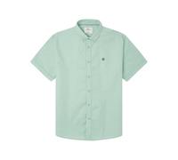 SPRINGFIELD Camisa Reconsider De Manga Corte Recto De Algodón, Verde Hierba, M para Hombre