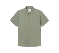 SPRINGFIELD Camisa Reconsider Jaquard Rustica, Verde Gris, L para Hombre