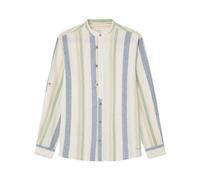 SPRINGFIELD Camisa Reconsider Rustica De Rayas Manga Larga, Verde Hierba, XL para Hombre