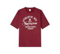 Springfield Camiseta Gráfica Athletic SS. 100% Algodón Bci, Rojo, S