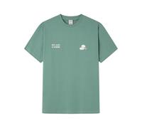 Springfield Camiseta Gráfica Ping Pong SS. 100% Algodón Bci, Verde, S