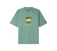 Springfield Camiseta Gráfica Spong Bob Van Gogh SS. 100% Algodón Bci, Verde, XS