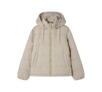 Springfield Chaqueta Abullonada Básica Con Acolchado Reciclado, Bolsillos Ribeteados Con Botones Automáticos Y Capucha, Blanco, XS