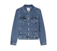 Springfield Chaqueta básica Cazadora Vaquera algodón, Azul Ahumado, M para Mujer