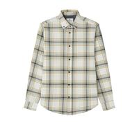 Springfield Checks Twill Shirt, White, XL para Hombre