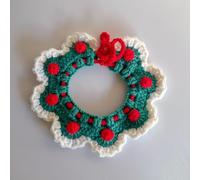 Springfield - Collar de punto para mascotas, bufanda de agua para gatos, cuello de abeja, boca de perro, bonito vestido, hecho a mano.