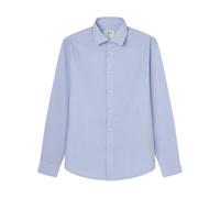 Springfield Daily Fil Shirt Lightweight Camisa, Azul, L para Hombre