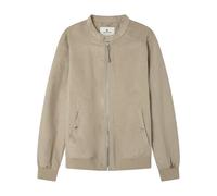 Springfield Microperf Harrington De Ante Con Cierre De Cremallera, Bolsillo Interior, Puños Y Bajo., Arena, M