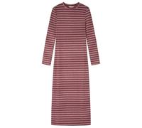 Springfield Midi LS Pink Stripes Gradient Rib Dress, Wine, M Mujer
