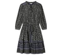 Springfield Nueva Camisa De Estructura con Bordado De Árboles, Azul, XS