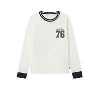 Springfield Nueva Camisa De Estructura con Bordado De Árboles, Marfil, 5-6