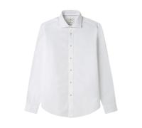 Springfield Nueva Camisa Oxford Ligera con Hueso De Ballena Extraíble En El Cuello De Solapa, Blanco, L