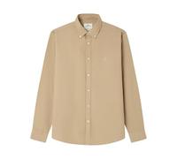 Springfield Oxford GARMNENT DYED Shirt, Beige, L para Hombre