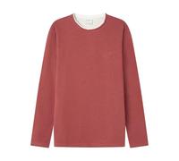 Springfield Oxford Melange Double Crew Neck L/S Jersey with Tree Embroidery Sudadera Oxford Hombre (Pack de 1)