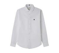 Springfield Oxford Original con Bordado De Árbol. 100% Algodón Bci, Blanco, L
